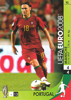 Maniche Portugal Panini Euro 2008 Card Game #93
